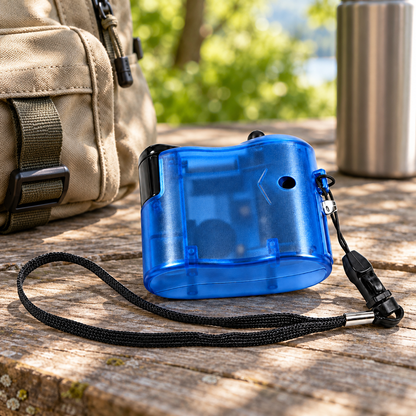 SpinIT Hand-Crank USB Dynamo Charger