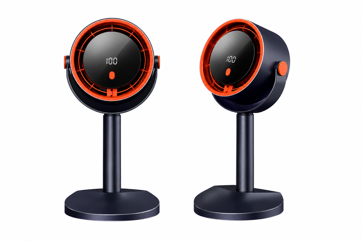 USB Rechargeable Forest Style Desktop Fan