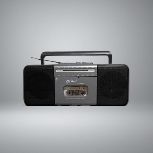 Bluetooth Cassette Player with AM/FM/SW Radio | Stereo Tape Player & Recorder with Earphone Jack