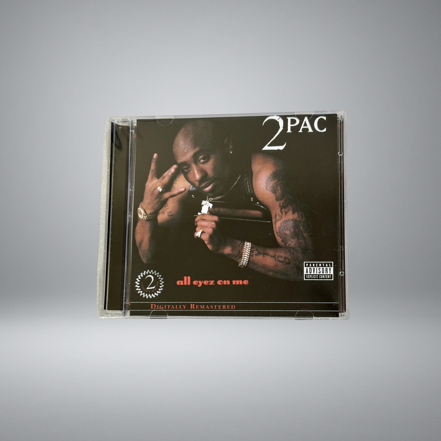 2Pac All Eyez on Me CD Album (2-Disc Set) | Iconic Rap Classic Music Record