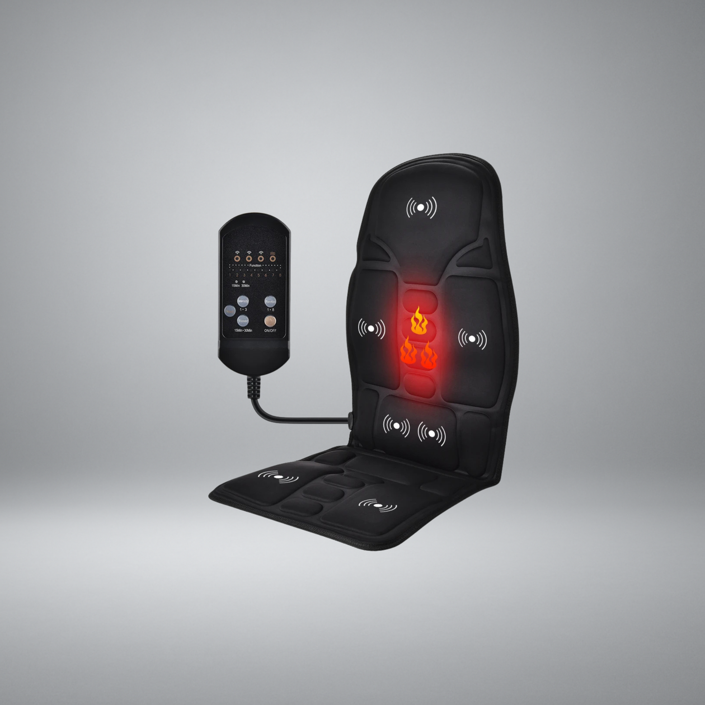 Portable Full Body Massage Chair Cushion | Vibration & Relaxation Pad for Back, Neck, Home, Office & Car