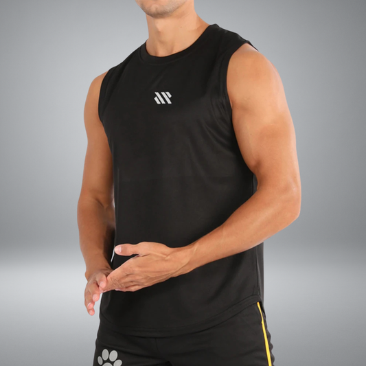 Men’s Summer Gym Vest | Quick-Dry Mesh Bodybuilding & Running Tank Top