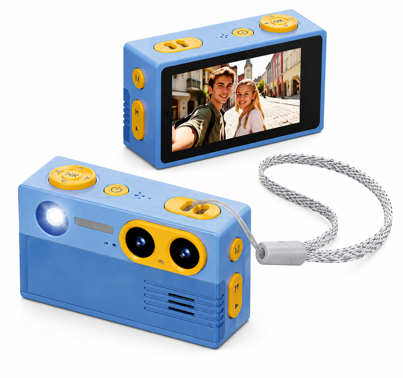 Waterproof Camera For Outdoor Cycling And Diving