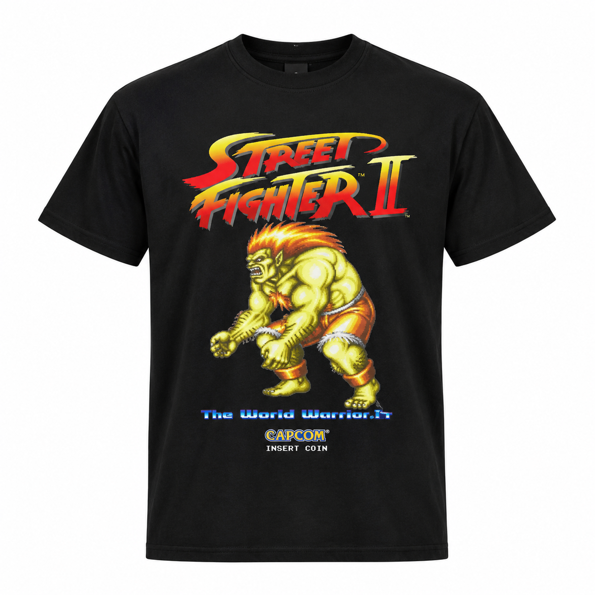 Street Fighter Blanka Pixel art video game Pure Cotton Classic