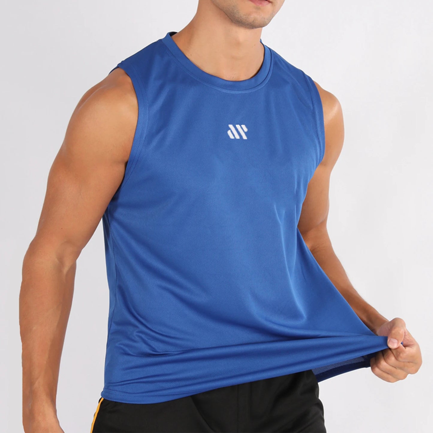 Men’s Summer Gym Vest | Quick-Dry Mesh Bodybuilding & Running Tank Top