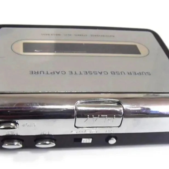 Portable Walkman Cassette Player & MP3 Converter | Tape-to-Digital USB Cassette Recorder