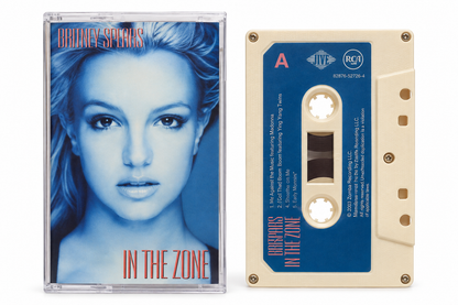 Pop Britney Spears Music Tape In The Zone Album
