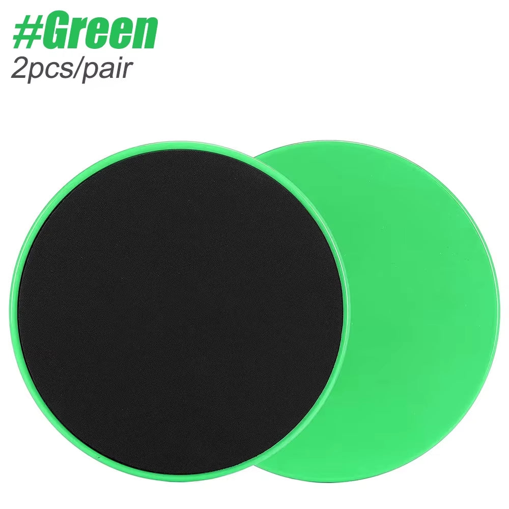 1Pair Gym Gliding Discs Slider Fitness Disc Exercise Sliding Plate for Yoga Gym Abdominal Core Training Exercise Equipment