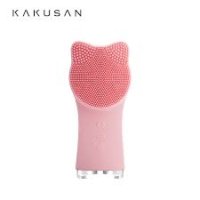 Handheld 2-in-1 Electric Silicone Facial Cleansing Brush, Exfoliator & Massager For Deep Cleansing
